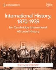 HIST: NEW CAMBR INTER AS LEVEL HISTORY INTER HISTORY 1870–1939 COURSEBOOK WITH DIGITAL ACCESS (2 YEARS)