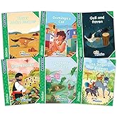 Jolly Phonics Folktales Readers, Complete Set (1-6) Green Level (pack of 6) New
