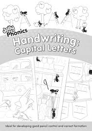 Jolly Phonics Capital Letter Handwriting Practice Book