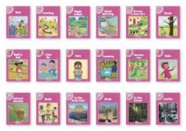 Jolly Phonics Readers, Complete Set Pink Level (pack of 18)