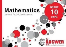 OPTIONAL EXTRA: ANS SERIES GR 10 MATHS 3IN1 CAPS