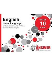 ANS SERIES GR 10 ENGLISH HL 3IN1 CAPS