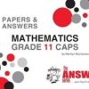 ANS SERIES GR 11 MATHS 'P & A' CAPS